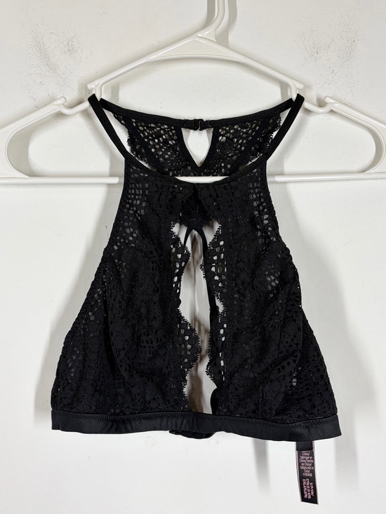 Victoria's Secret Other - Victoria’s Secret High Neck Halter Lace Bralette Size Small